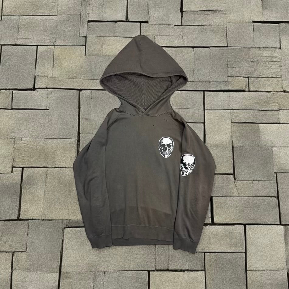 SS04 Number Nine Double Skull Hoodie