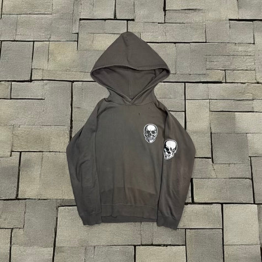 SS04 Number Nine Double Skull Hoodie