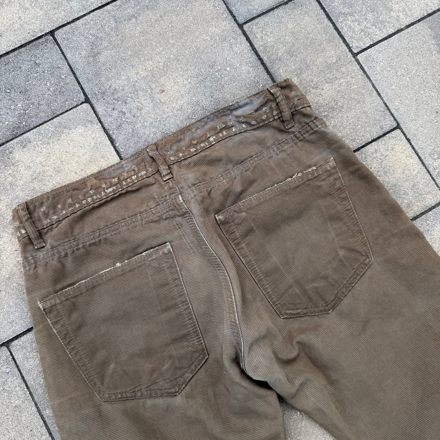 FW07 Rick Owens Grosgrain Detroit Cuts