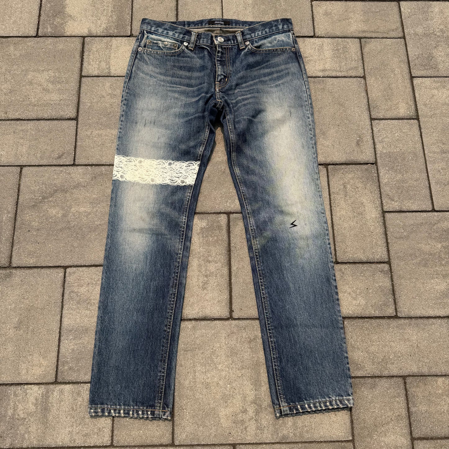 Undercover Lace Denim