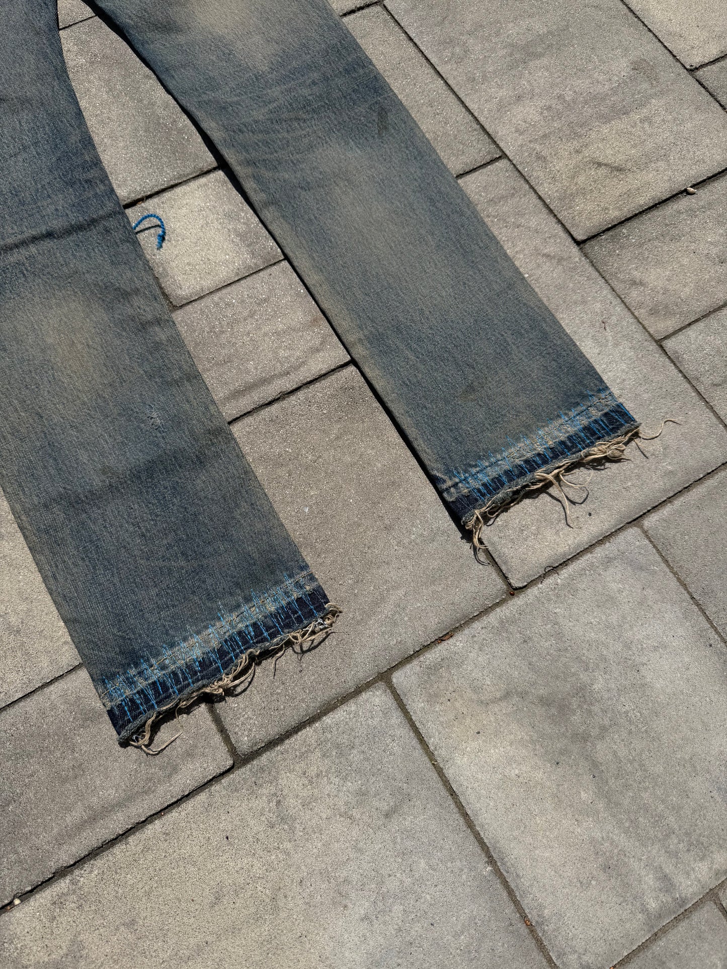 SS10 Undercover Blue Yarn 68 Denim