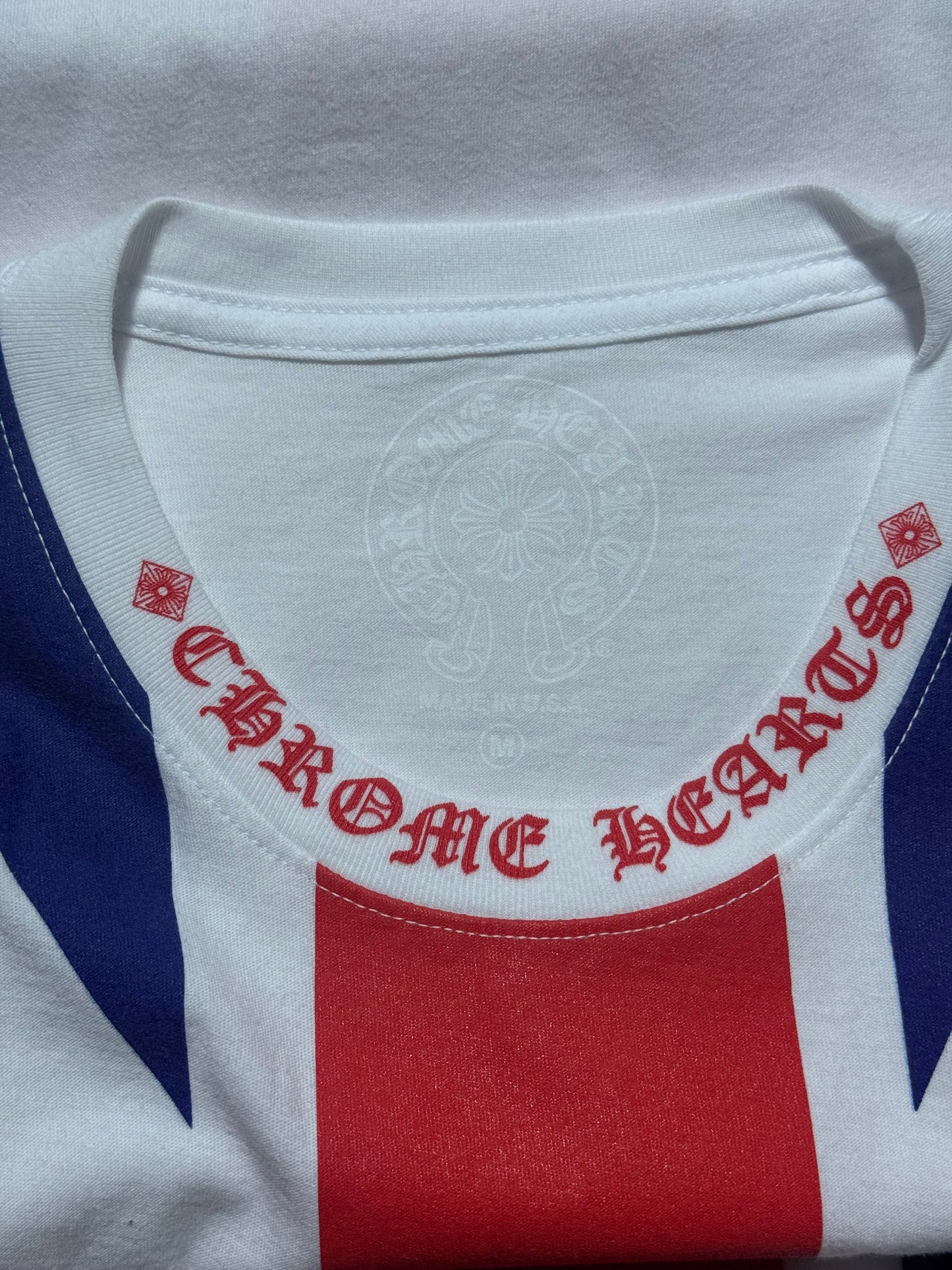 Chrome Hearts Pete Punk UK Flag Tee