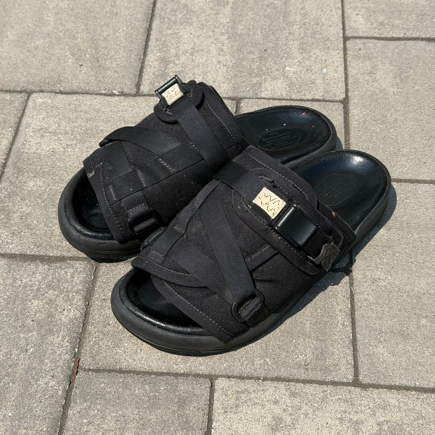 Visvim Black Christo Sandal