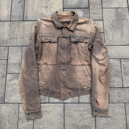 FW06 Rick Owens Mudwash Denim Jacket