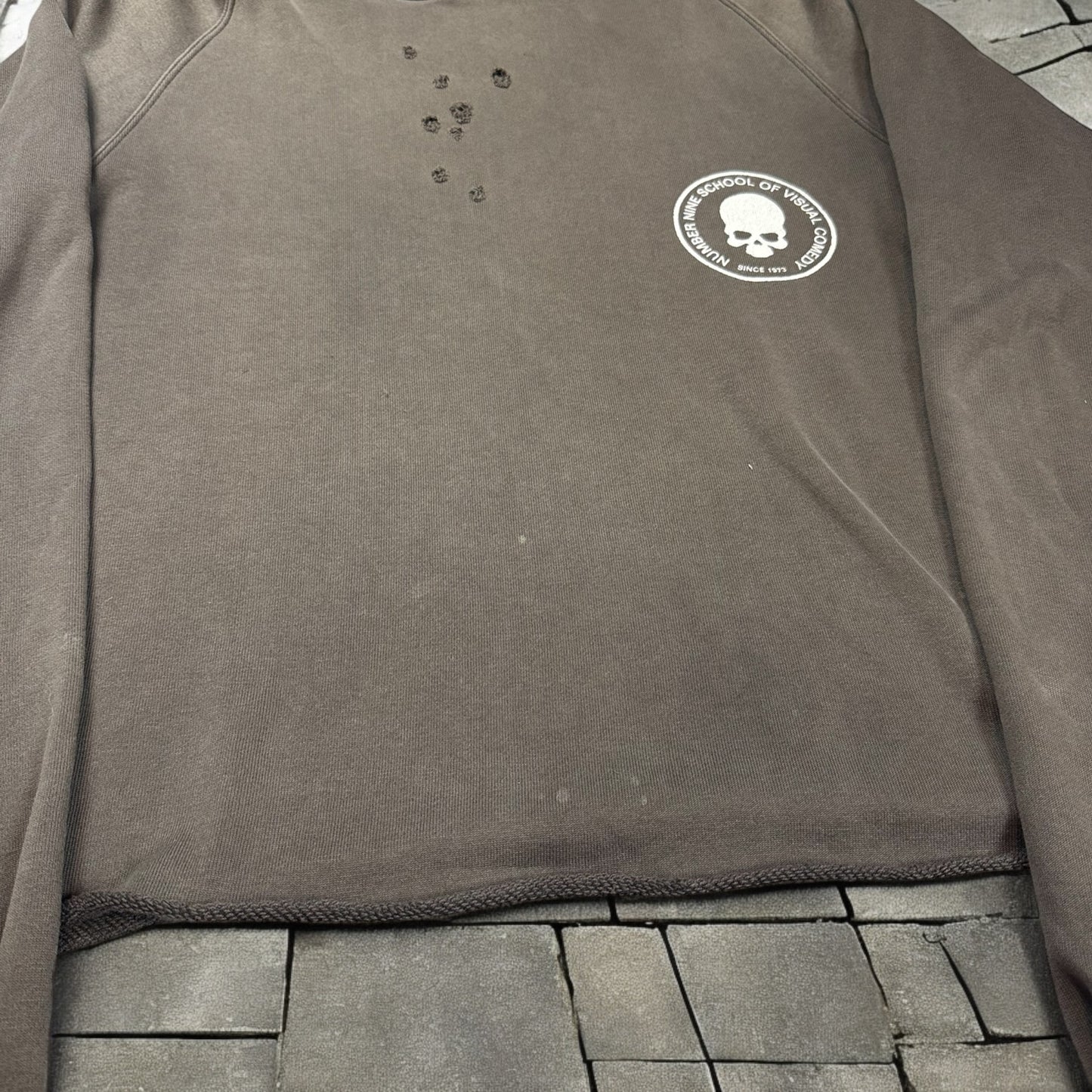 SS01 Number Nine “ School Of Visual Comedy “ Hoodie