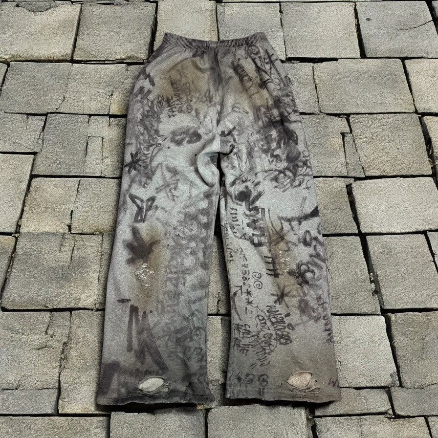 SS23 Balenciaga Grey Skater Sweatpants