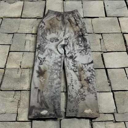 SS23 Balenciaga Grey Skater Sweatpants