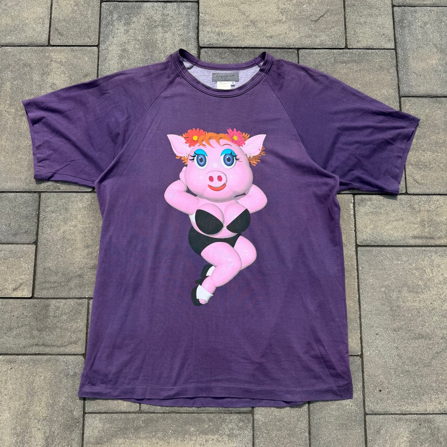 SS02 Yohji Yamamoto Sexy Piggy Tee