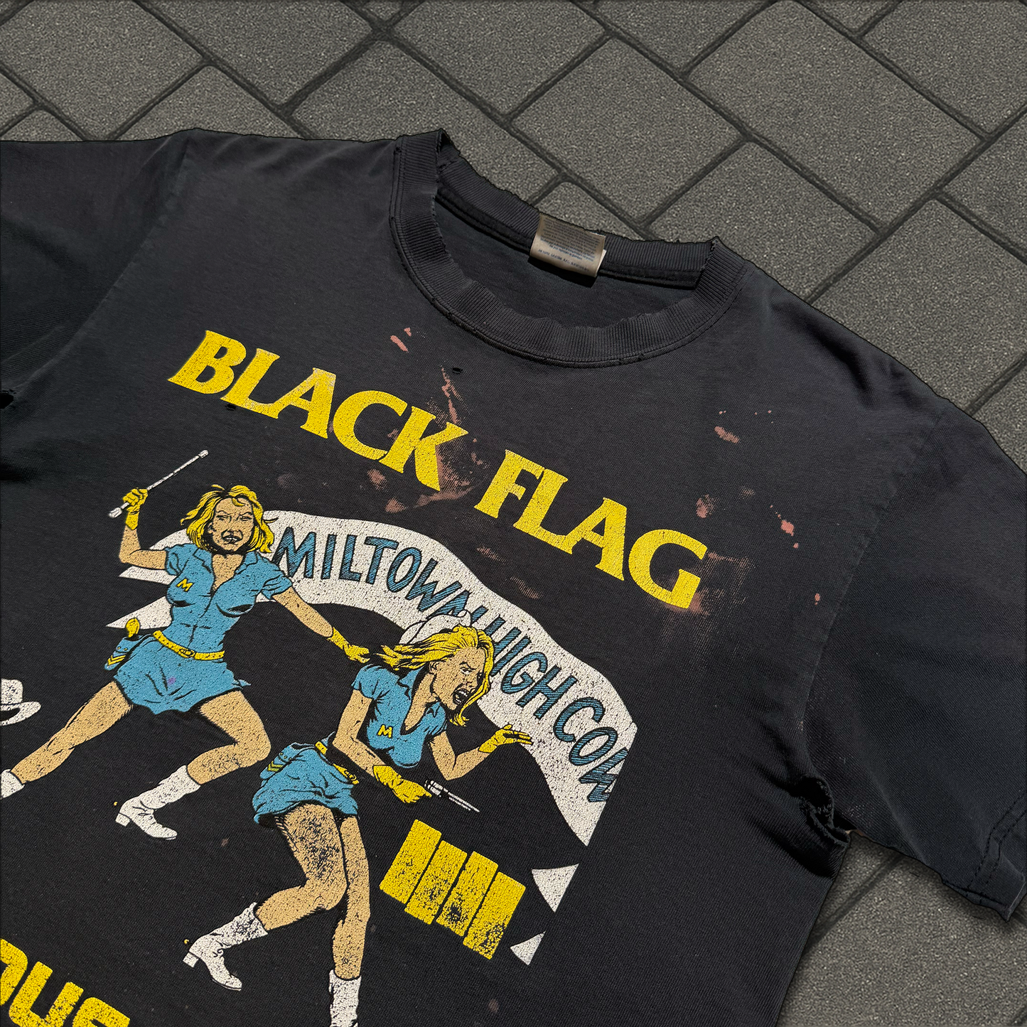 90’s Black Flag Jealous Again Thrashed Tee