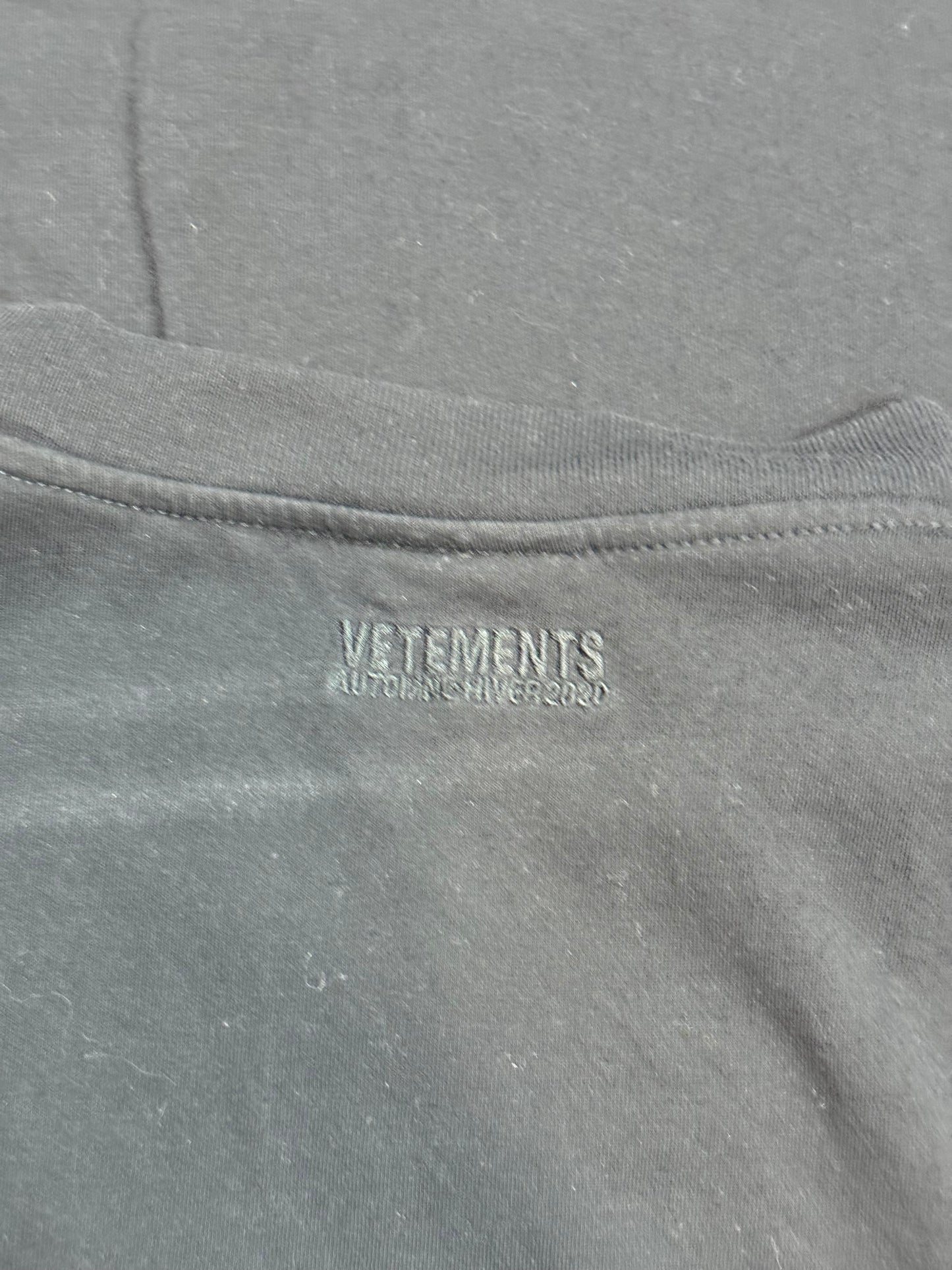 AW19 Vetements Birthday Tee