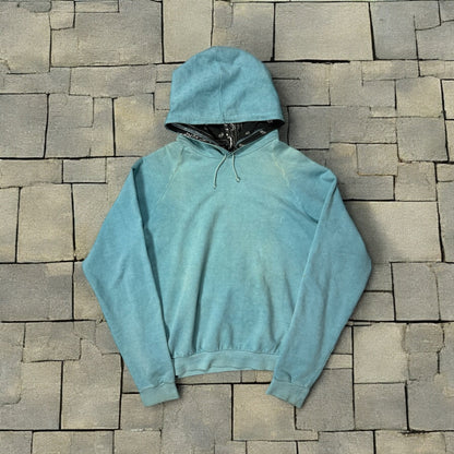AW04 Raf Simons “Waves” Reverse Paisley Hoodie