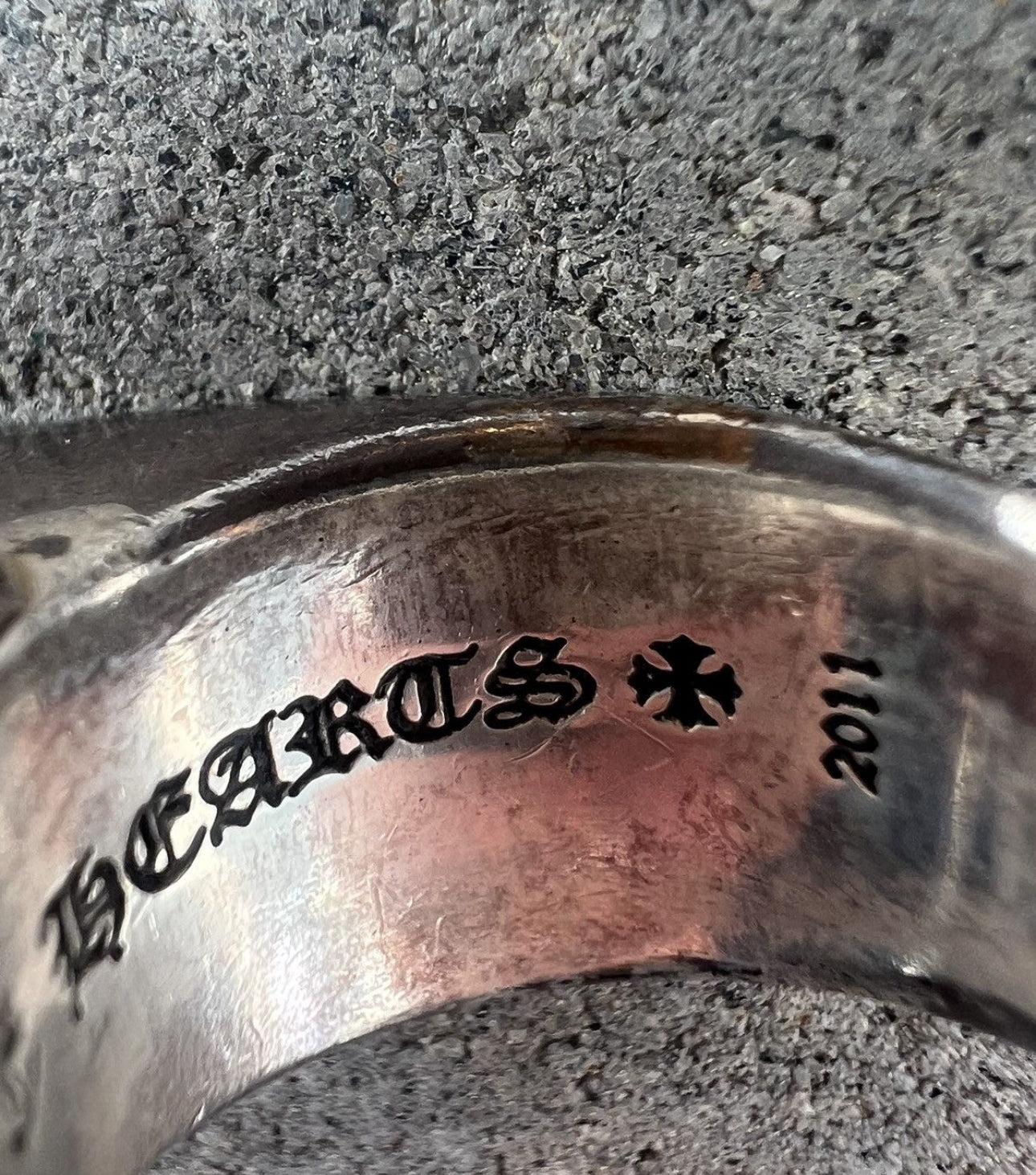 Chrome Hearts XL Star Pinky Ring