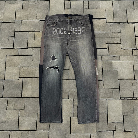 AW02 Undercover Rebelgods Hybrid Denim