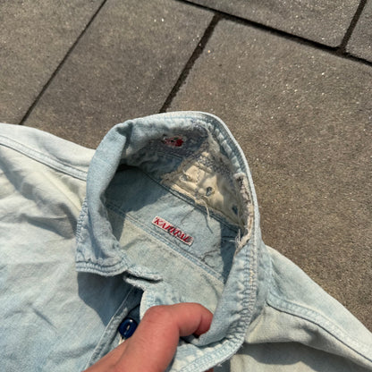 Kapital Repaired Sashiko Denim Overshirt