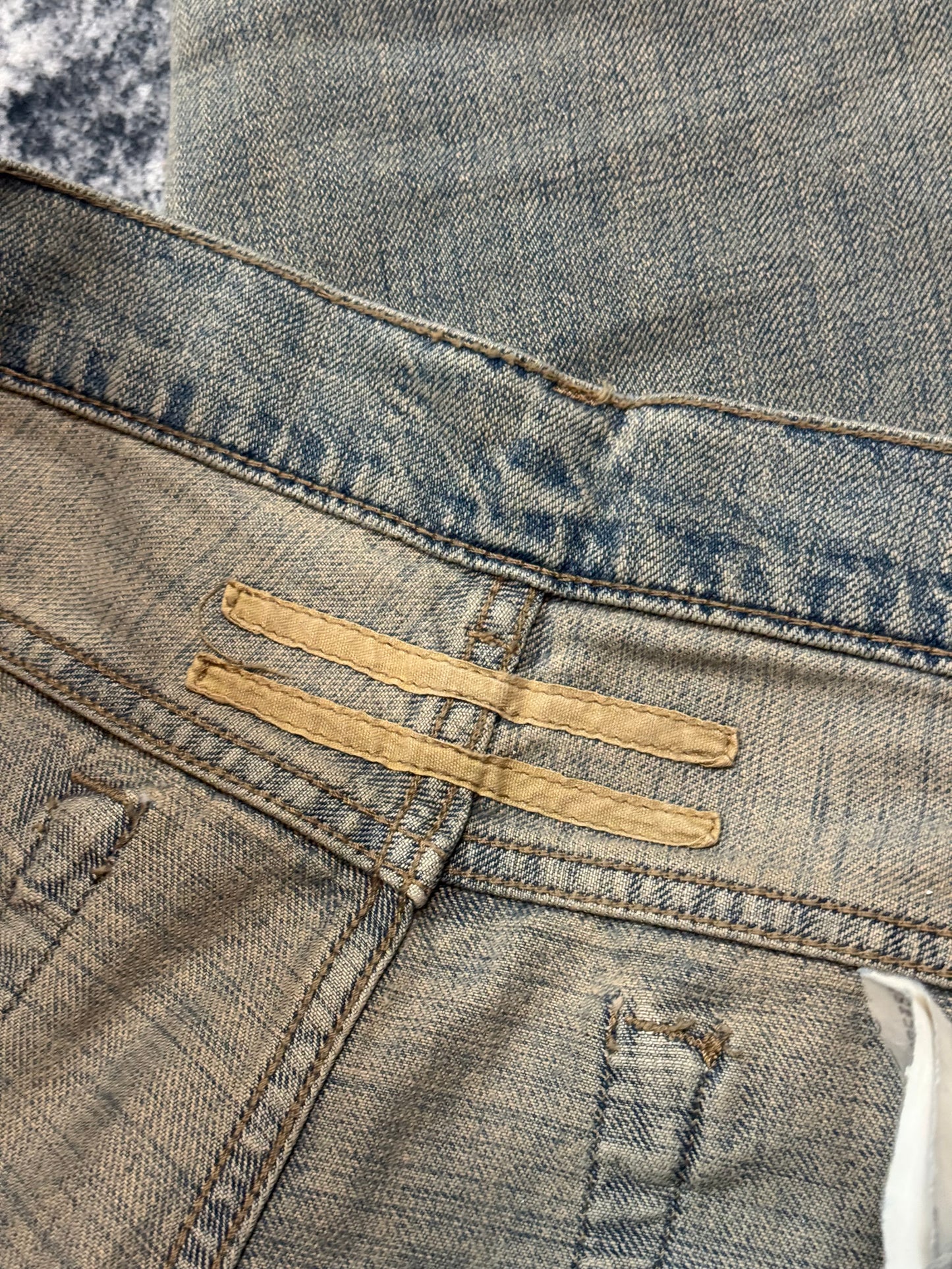 FW06 Rick Owens “Dustulator” Detroit Cut Denim
