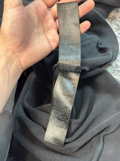 SS24 Balenciaga Black Off-Shore Zip Up Hoodie