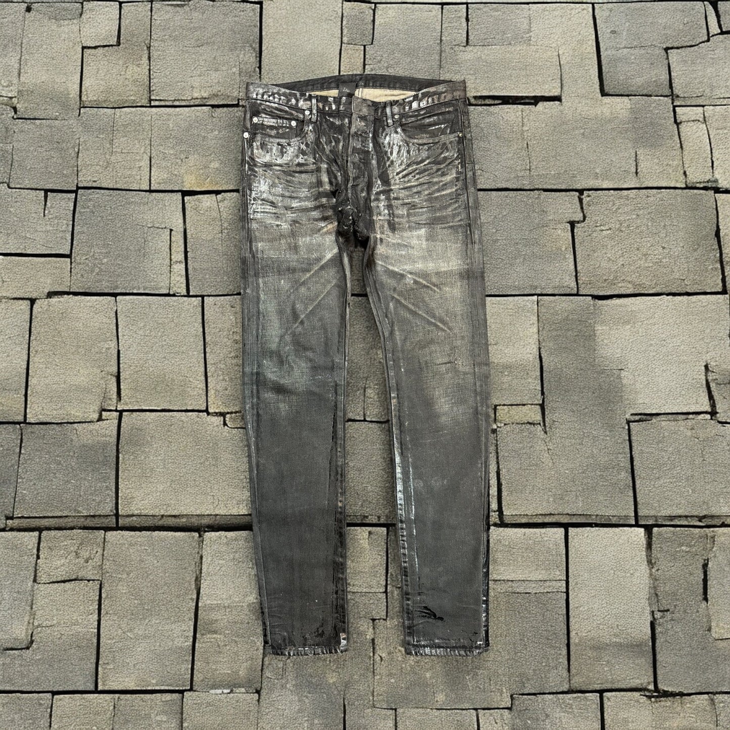 AW03 Dior Homme Luster Waxed Denim
