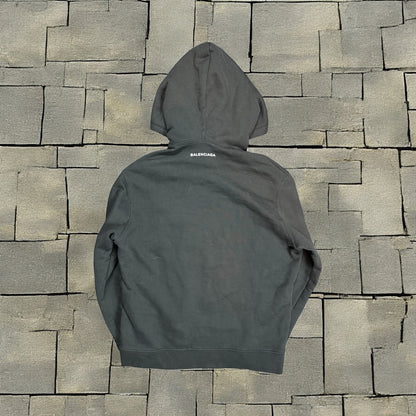 FW18 Balenciaga Paris Skyline Hoodie