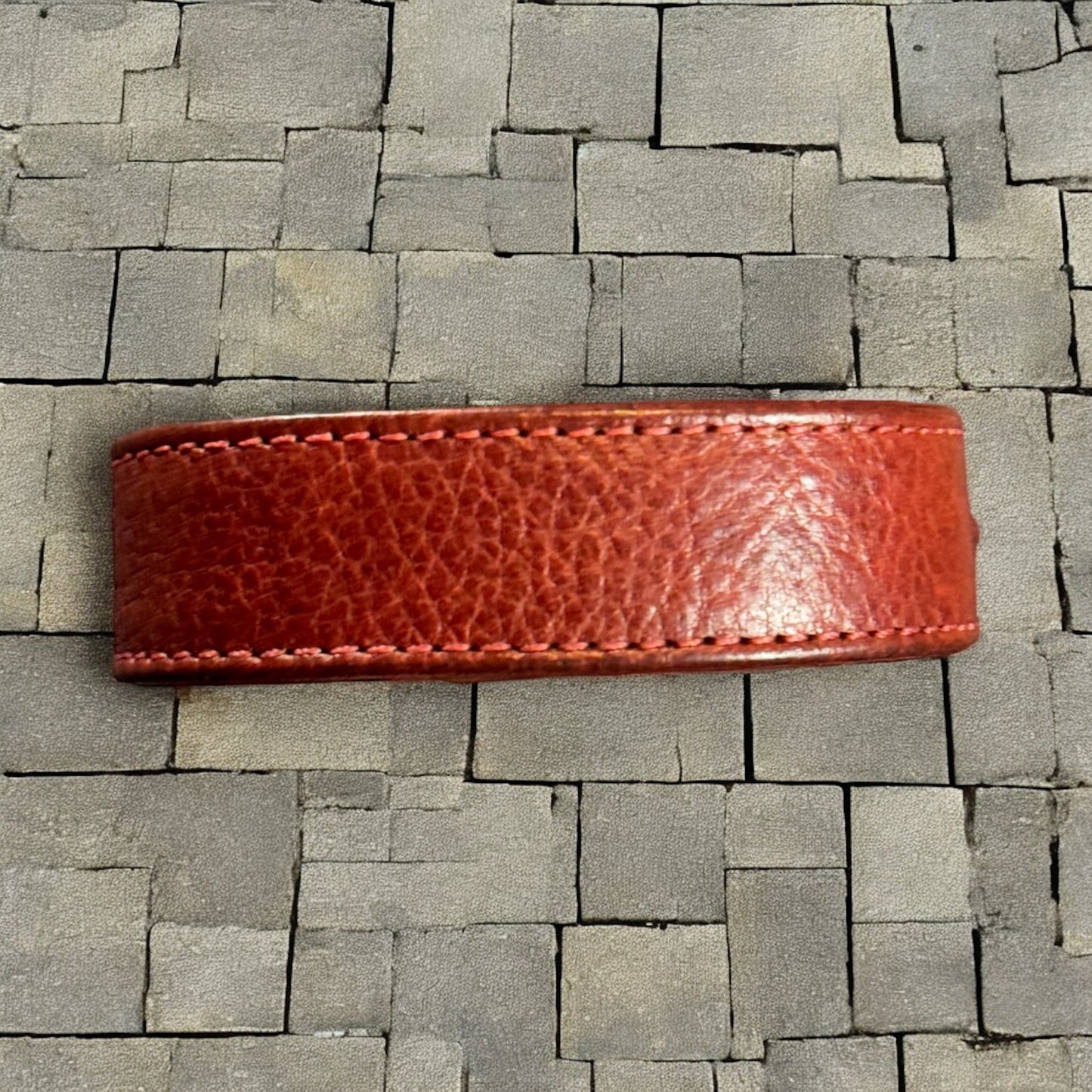 Chrome Hearts Red “Heart” 3 Snap Bracelet