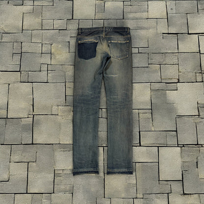 SS10 Undercover Silver Yarn 68 Denim