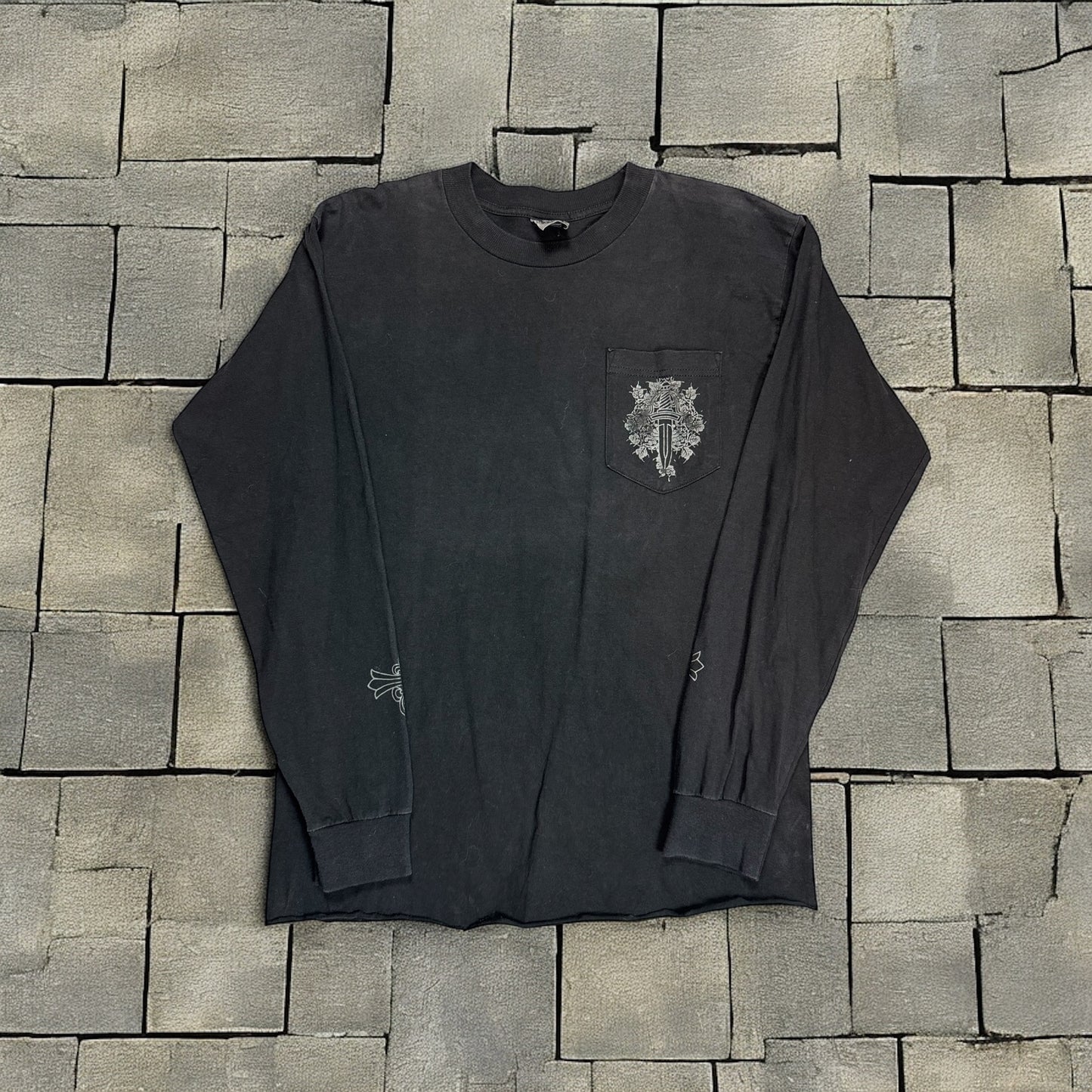 Chrome Hearts Vintage Black Dagger Longsleeve