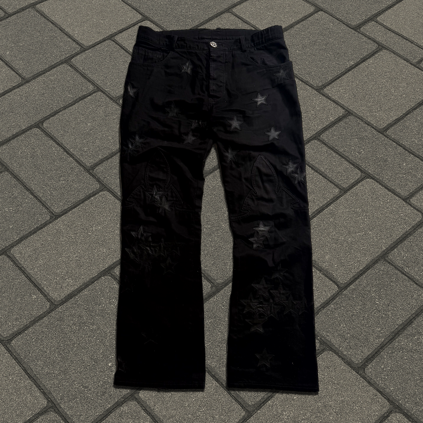 Chrome Hearts VIP 71 Patch Fleur Denim