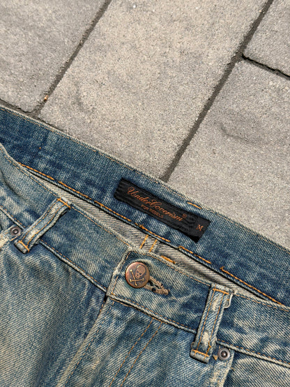 AW04 Undercover Red Yarn 68 Denim