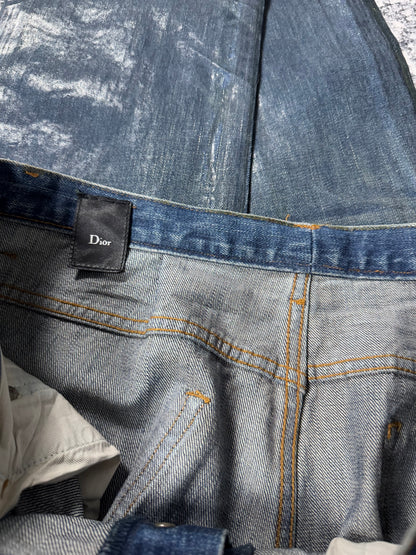 AW03 Dior Homme Blue Luster Denim