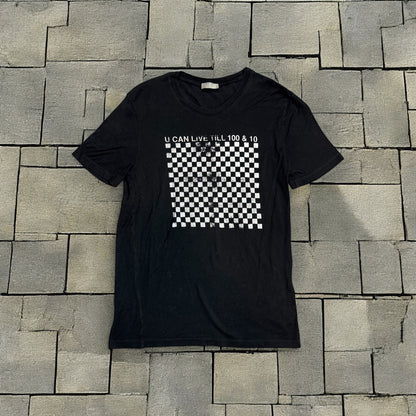 SS06 Dior Homme Black 100 & 10 Tee