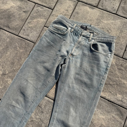 Dior Homme Grey Wash Skinny Denim