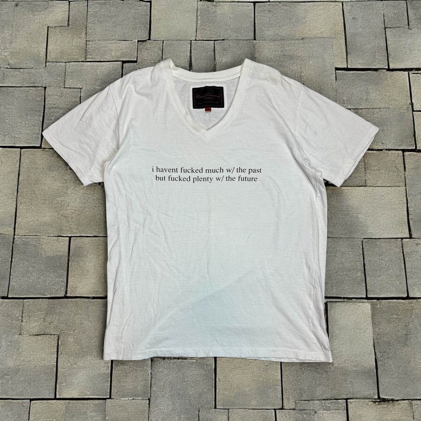 Undercover Past/Future V Neck Tee