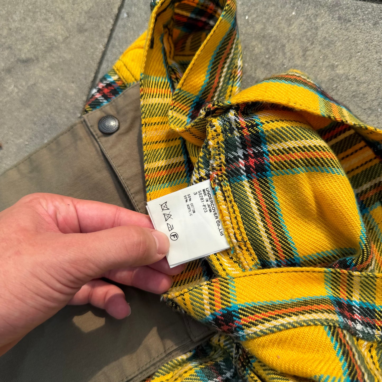 SS05 Undercover Tartan Pants