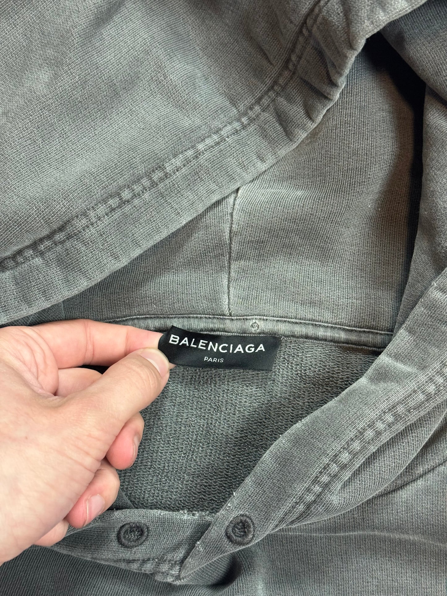 FW17 Balenciaga Paris Hoodie