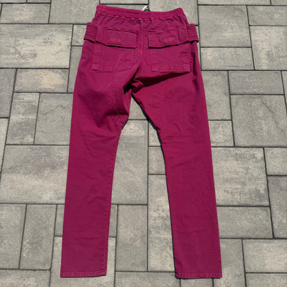Rick Owens Sample Fuschia Vomit Creatch Cargo