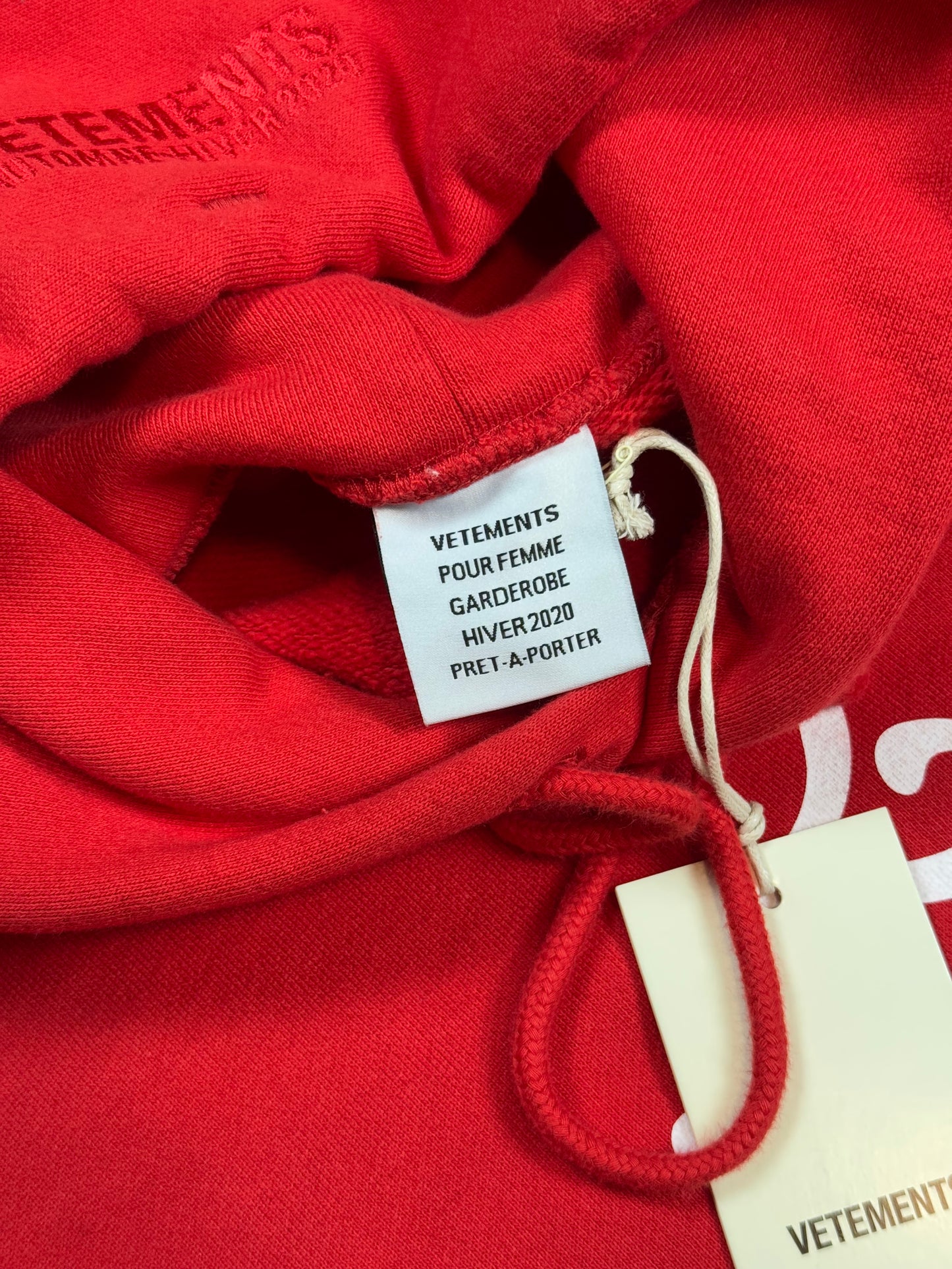 AW20 Vetements Sample Coke Hoodie