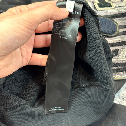 SS23 Balenciaga Black Skater Mud Hoodie