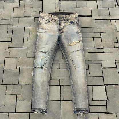 FW08 Rick Owens Dust Detroit Cut Denim