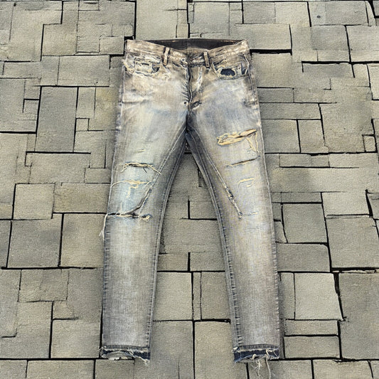 FW08 Rick Owens Dust Detroit Cut Denim
