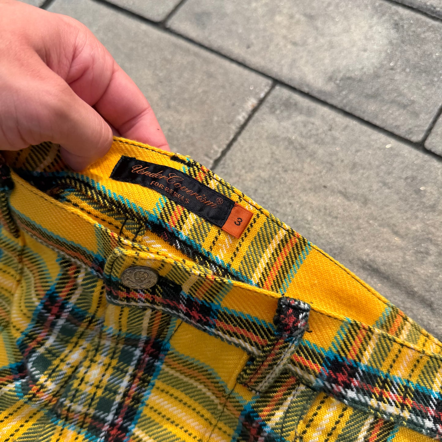 SS05 Undercover Tartan Pants