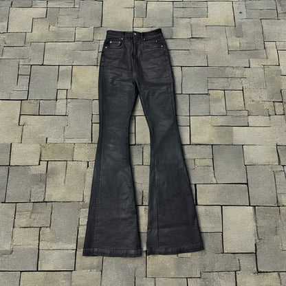 Rick Owens Waxed Bolan Denim