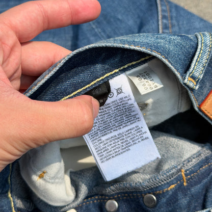 SS05 Yohji Yamamoto Y-3 Adidas 3 Stripe Denim