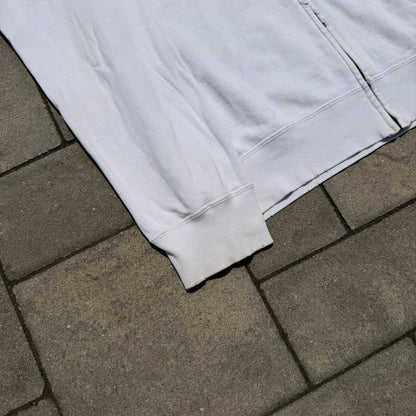 SS04 Number Nine White Skull Hoodie