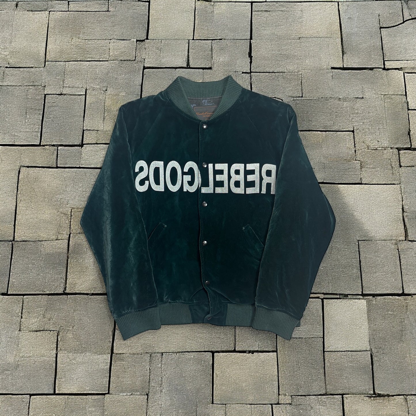 AW02 Undercover Green Rebel Gods Jacket
