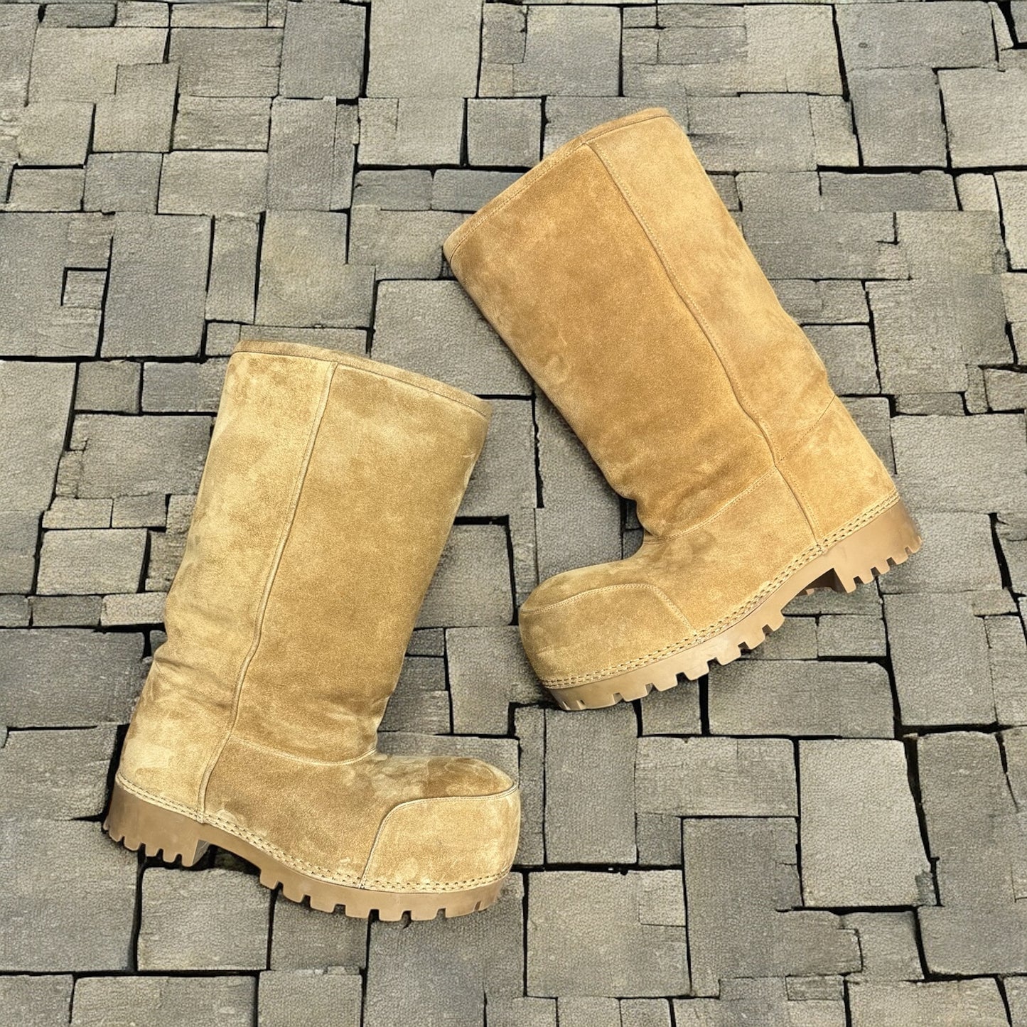 Balenciaga Alaska Fur Boots
