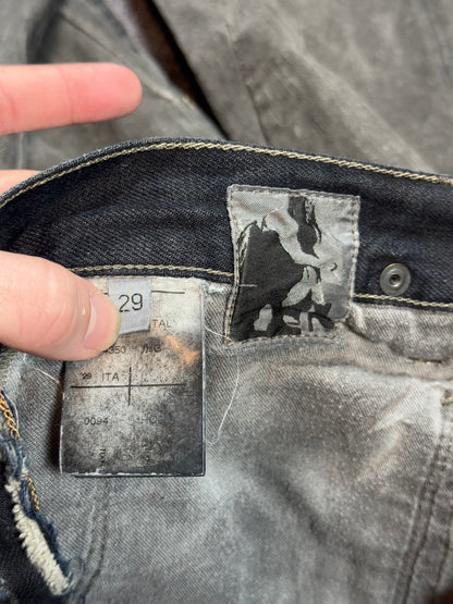 SS09 Rick Owens Hogwash Detroit Cut Denim