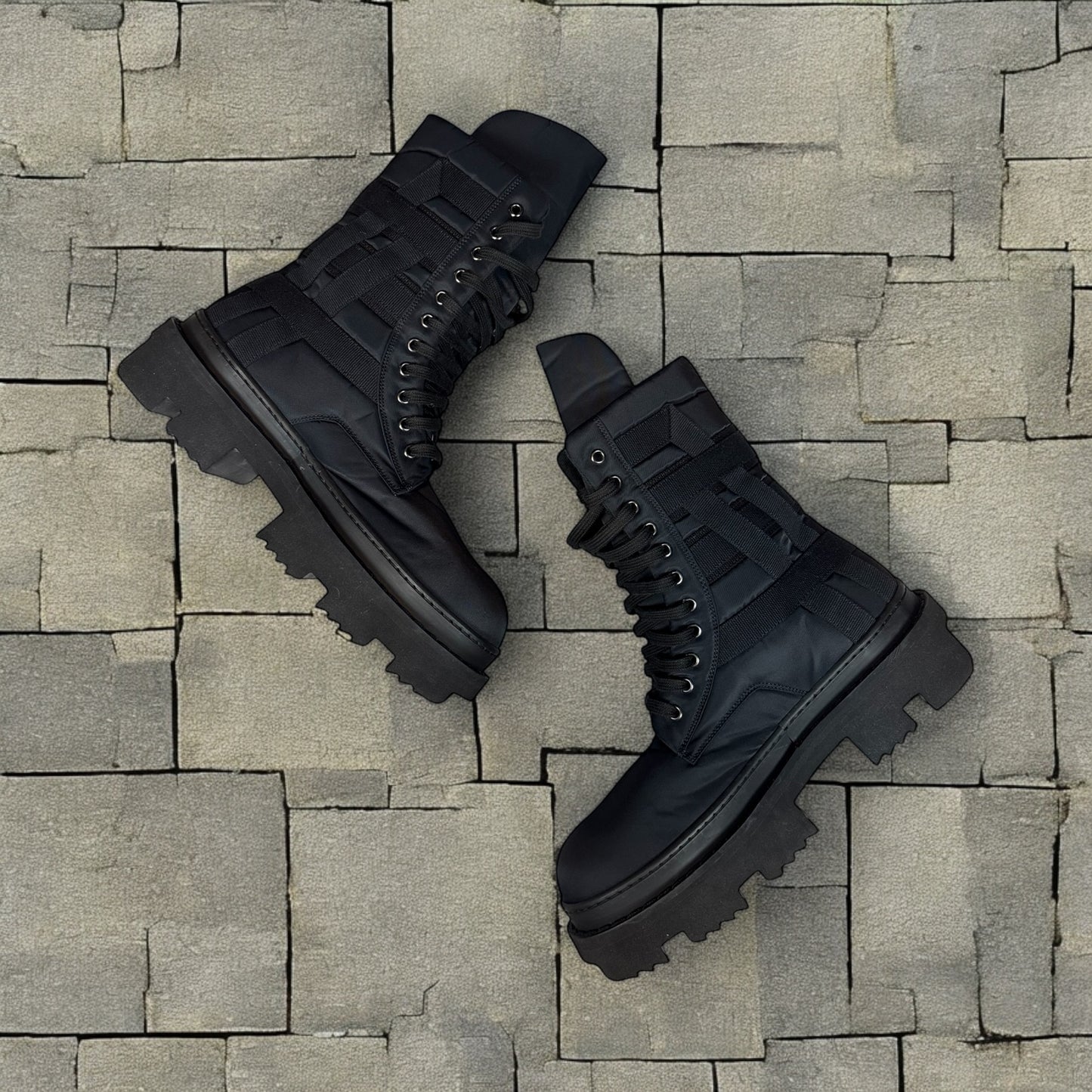 Rick Owens Megatooth Army Boots