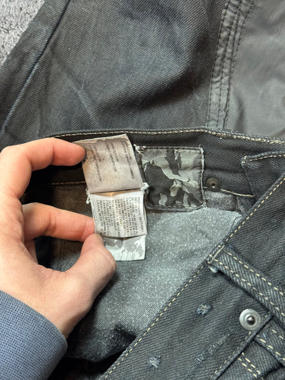 FW07 Rick Owens Biker Denim