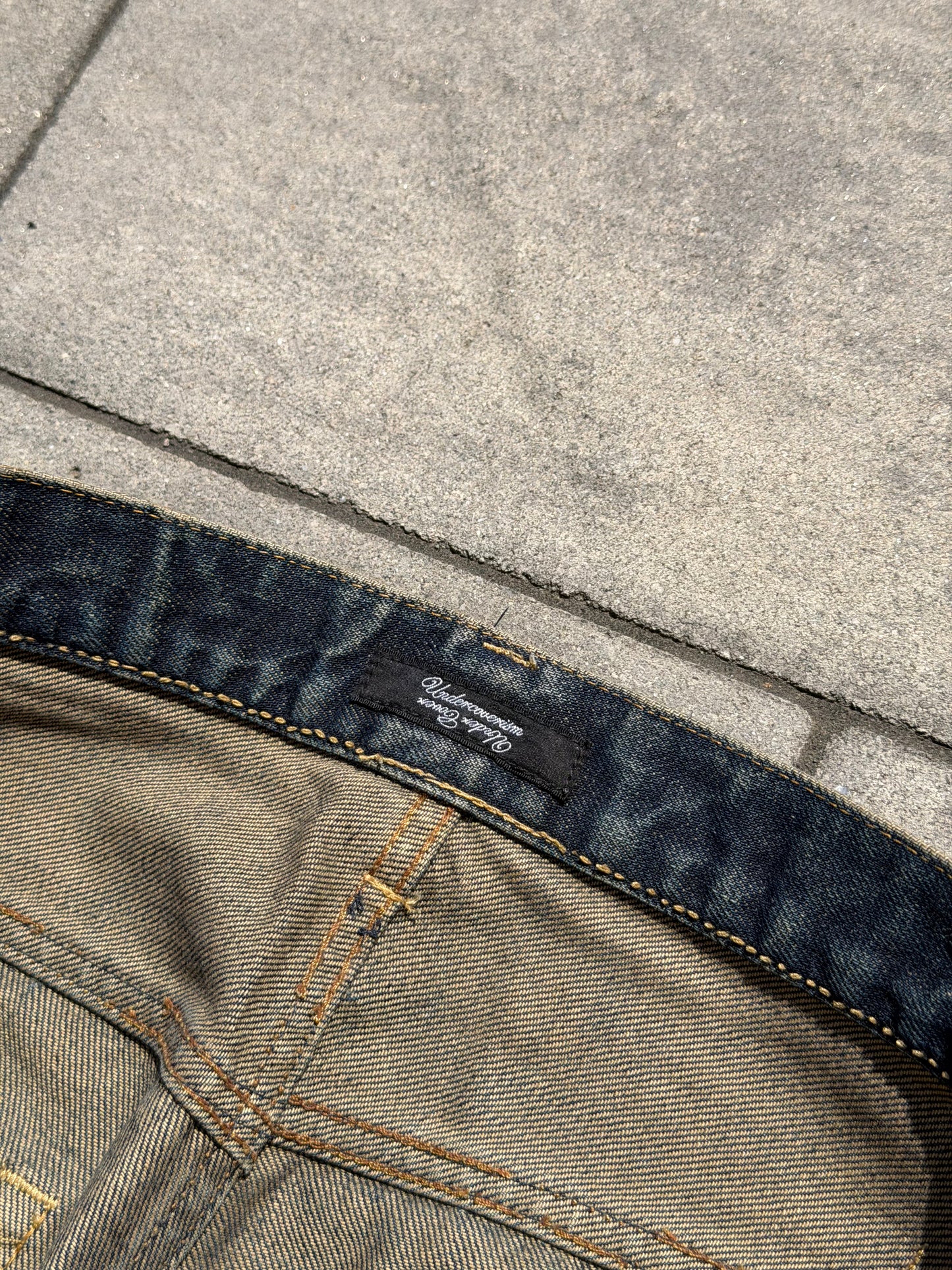 SS10 Undercover Blue Yarn 68 Denim
