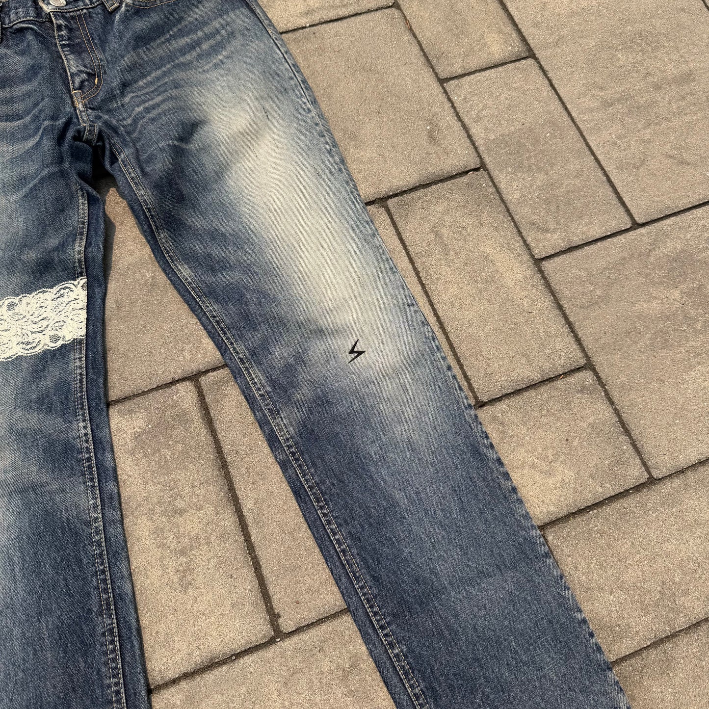 Undercover Lace Denim