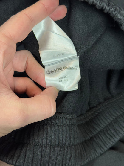 Chrome Hearts Black Spellout Sweatpants